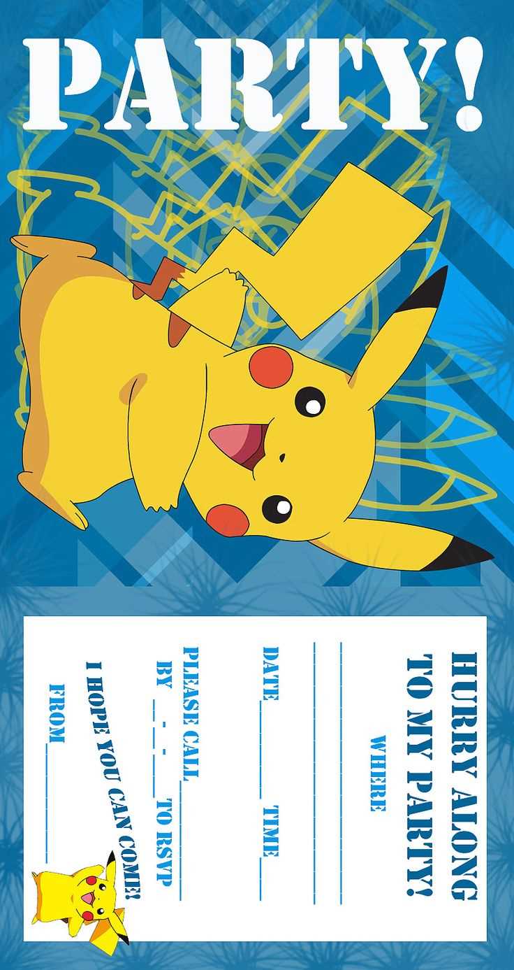pokemon birthday card printable free