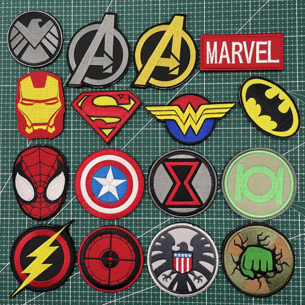 superhero emblems printable