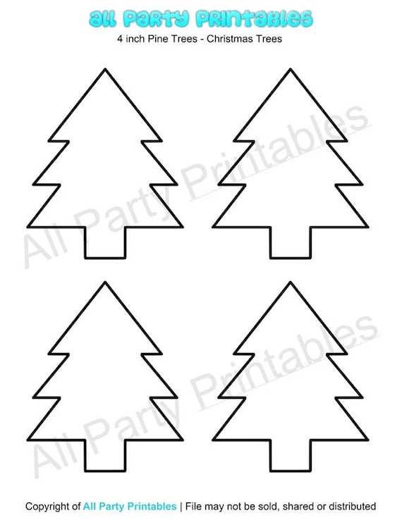 tree templates printable