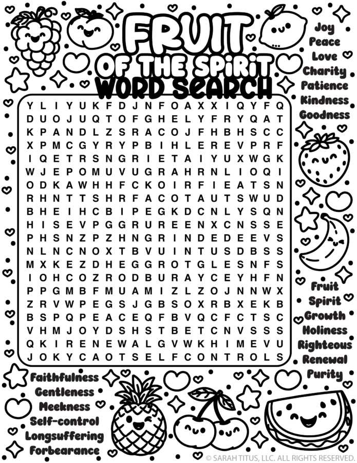 free bible word search printable