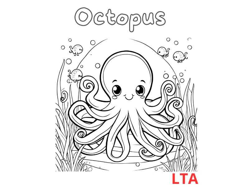 octopus coloring pages printable