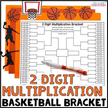 2 digit by 2 digit multiplication worksheets printable