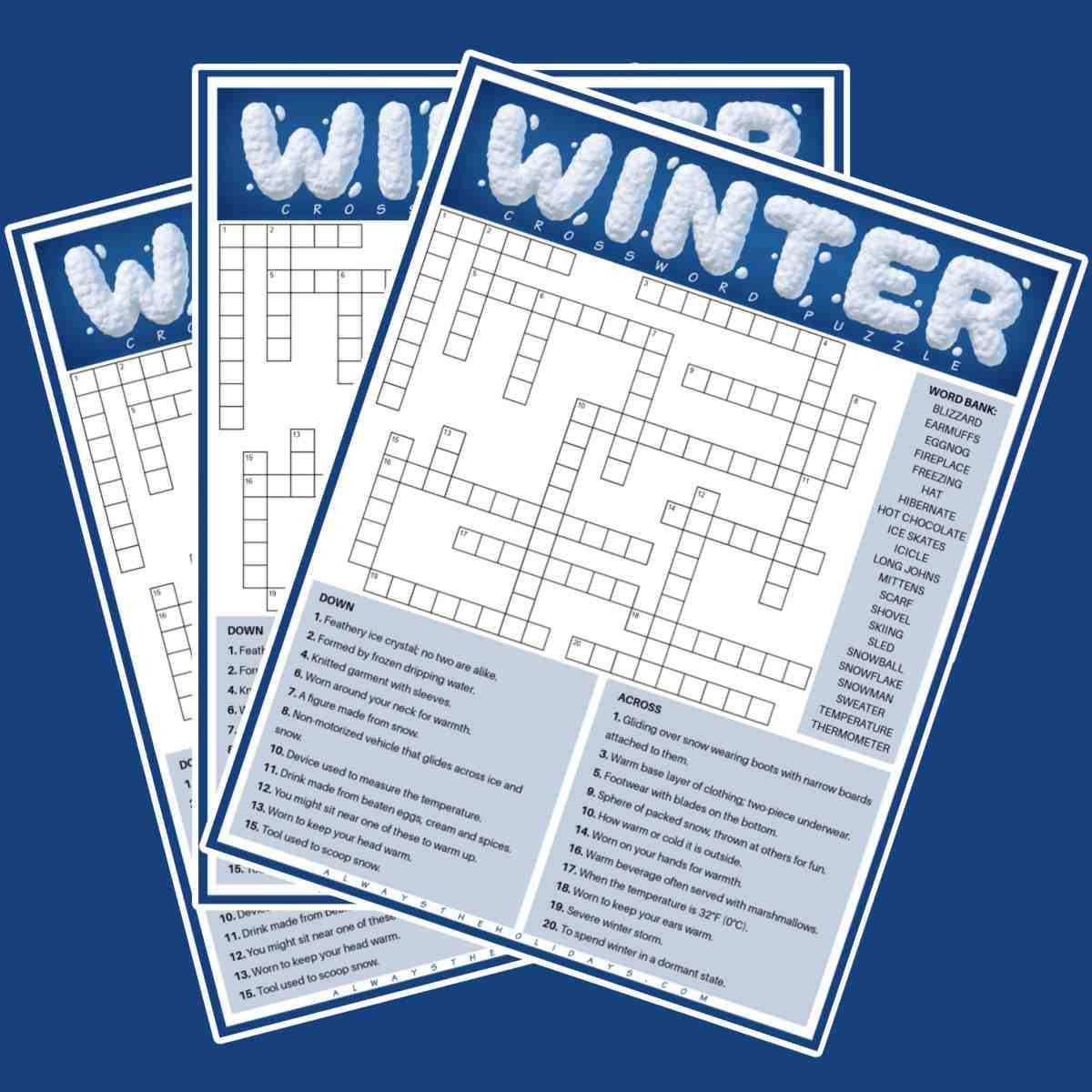 free printable word puzzles