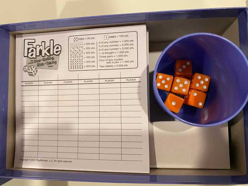 free printable farkle score sheets