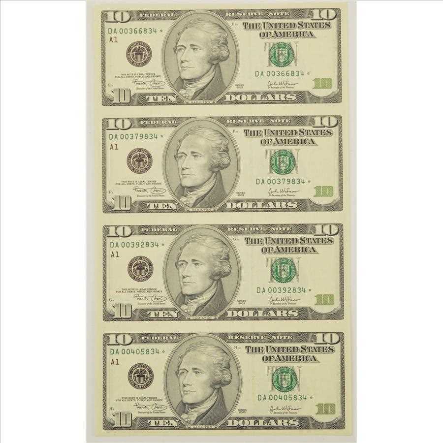 printable ten dollar bill