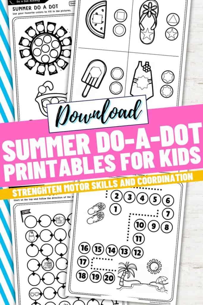just a dot not a lot free printable