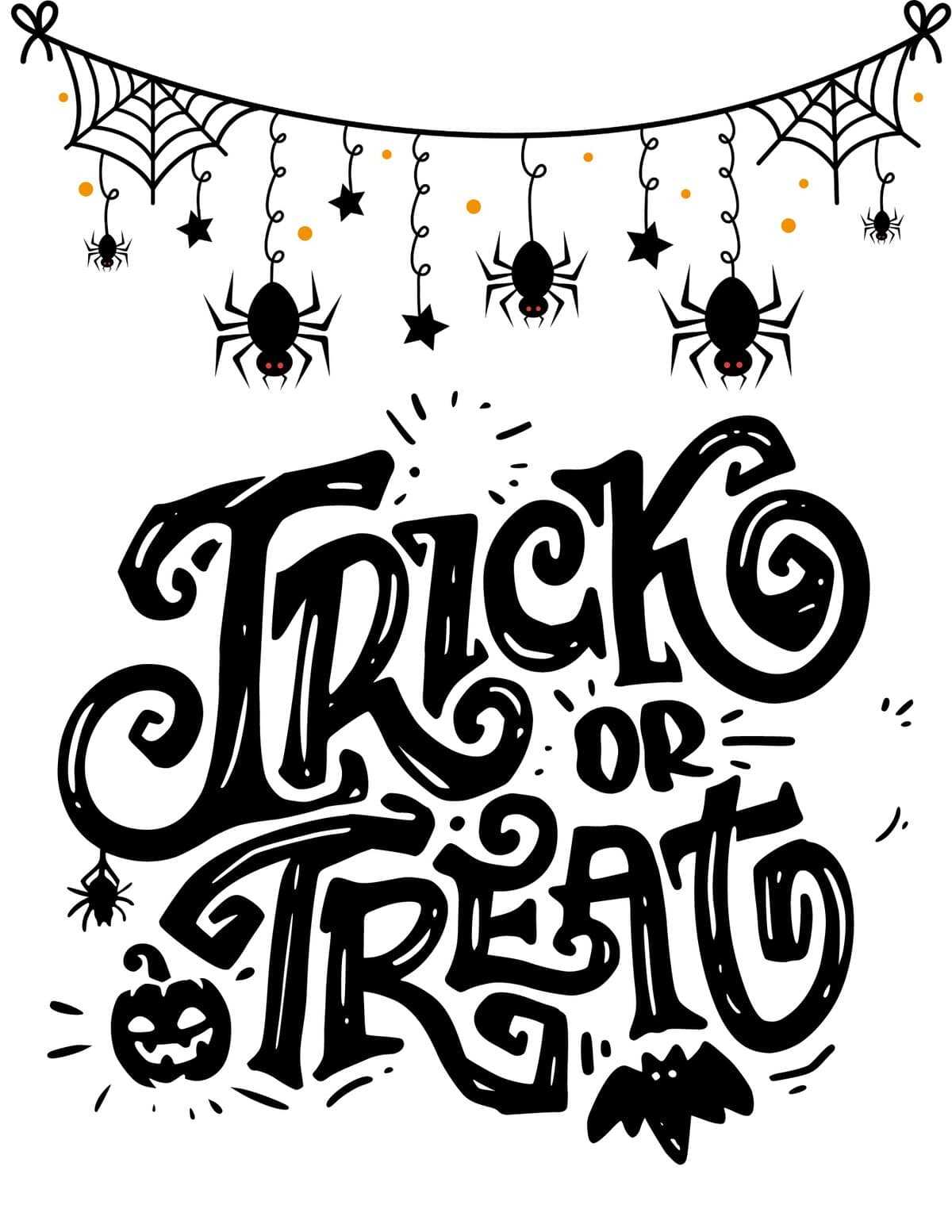 printable happy halloween signs
