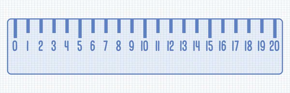 large printable number line