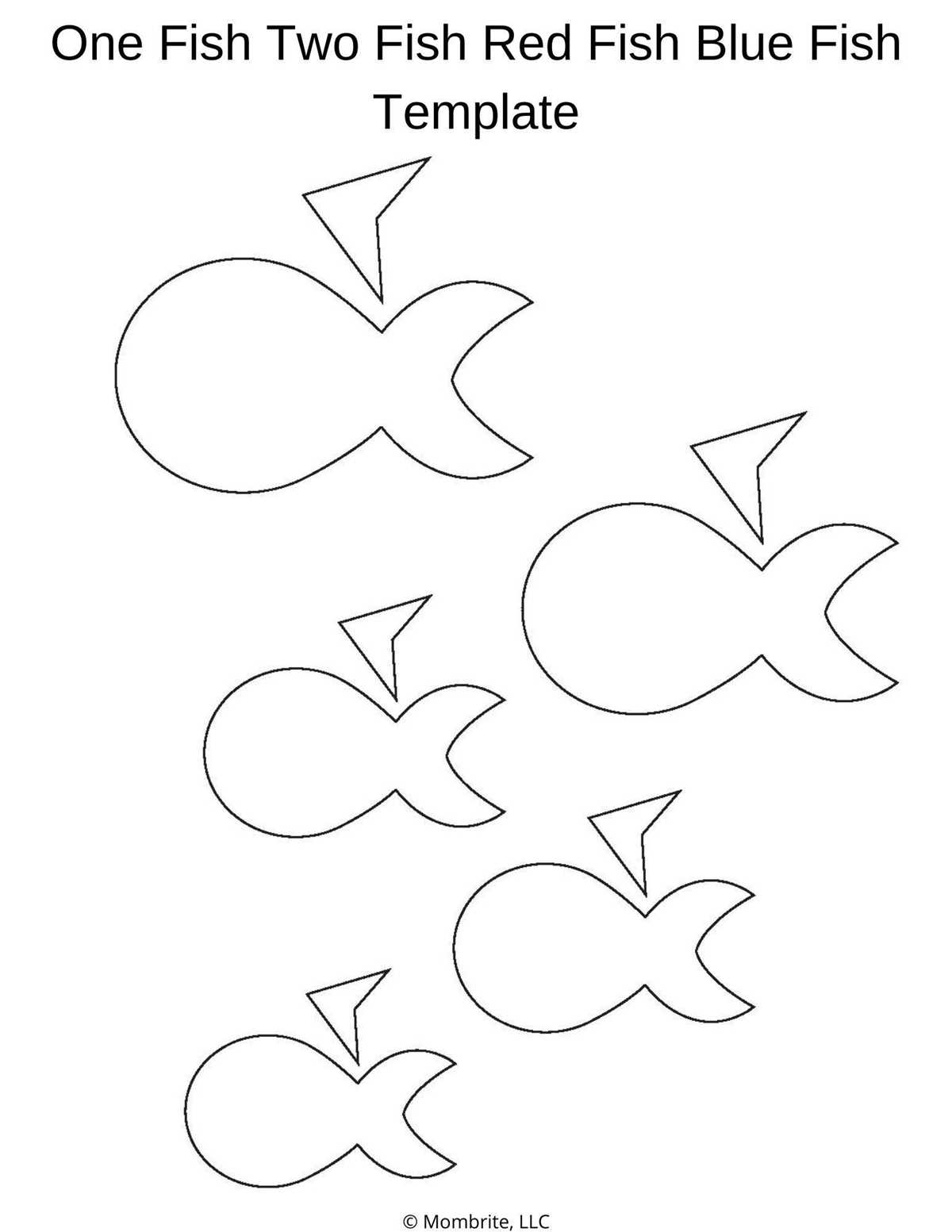 one fish two fish printables
