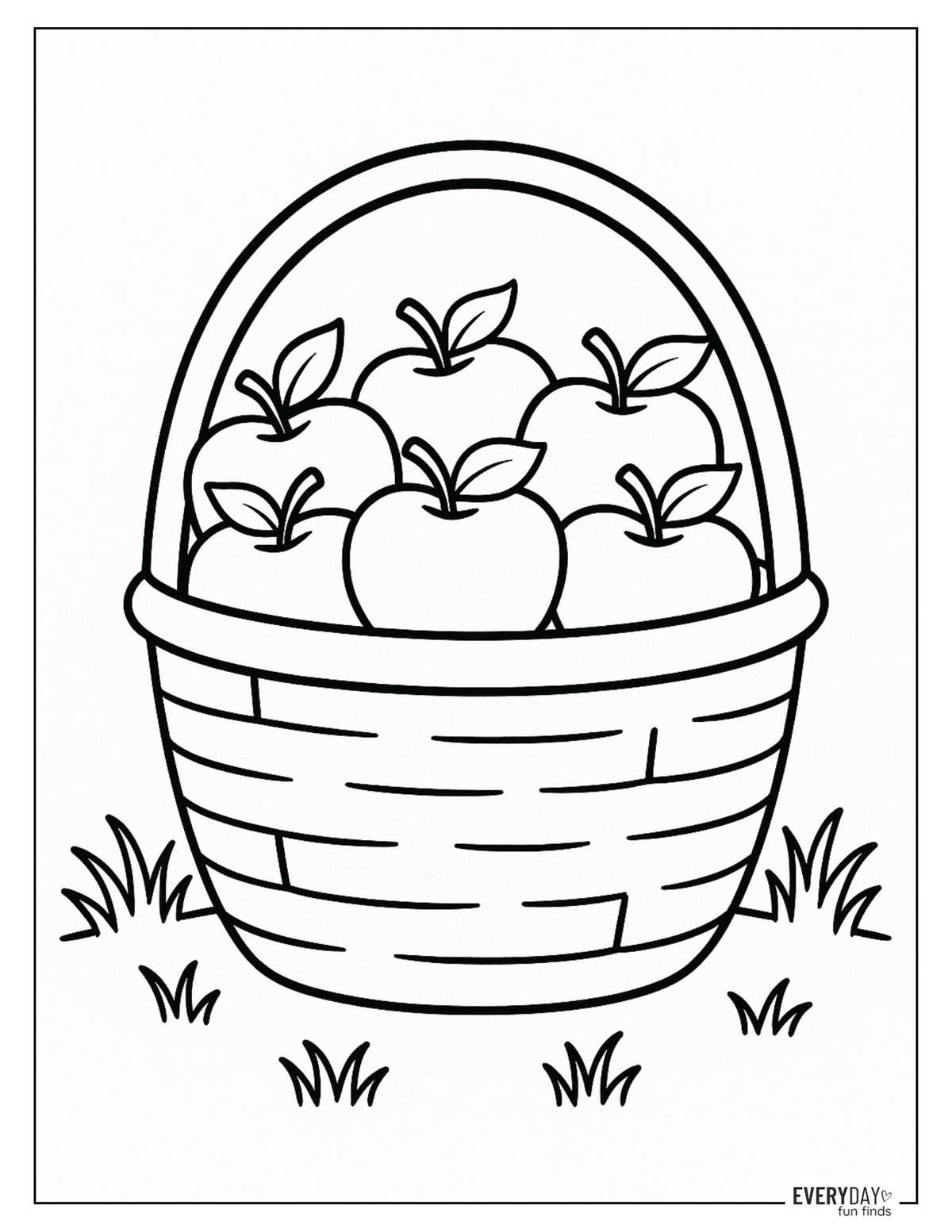 free printable coloring pages apples