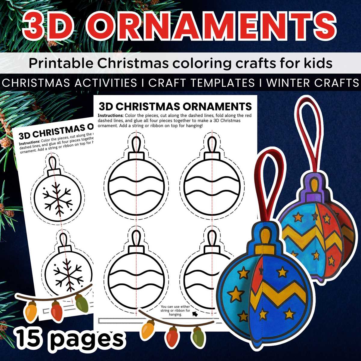 ornament printable template