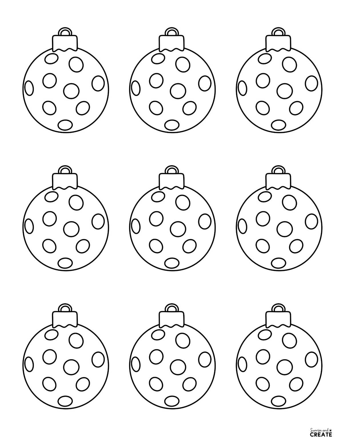 ornament shapes printable