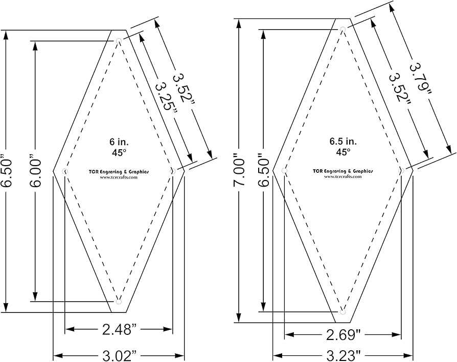 diamond template printable