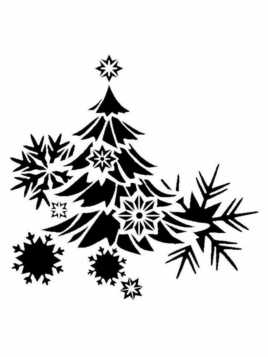 free christmas stencils printable