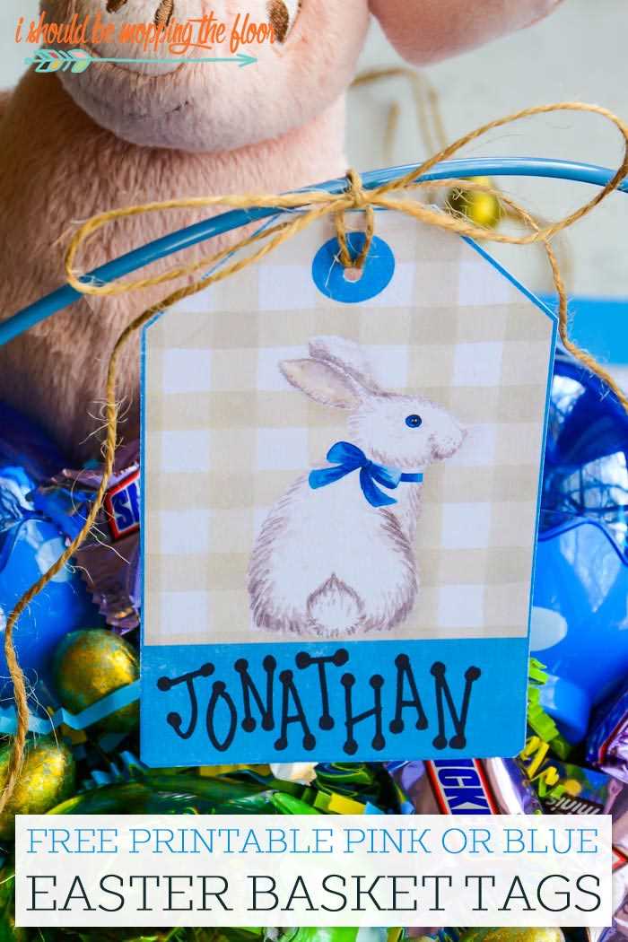 easter gift tag printable