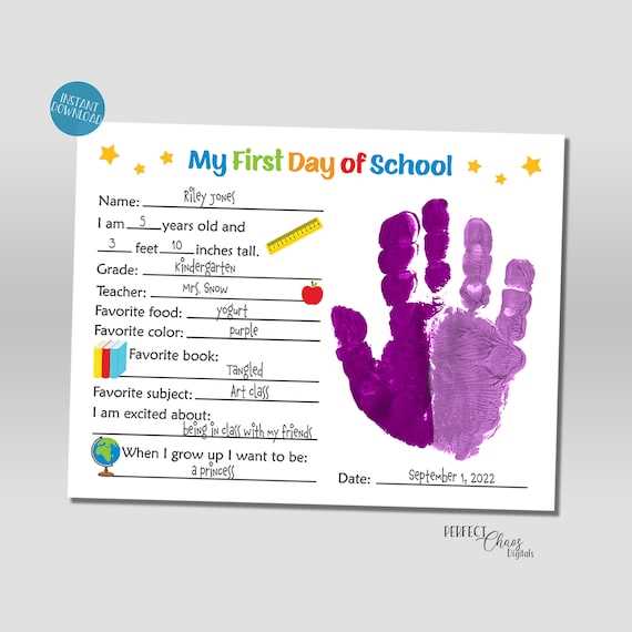 all about me craft printable