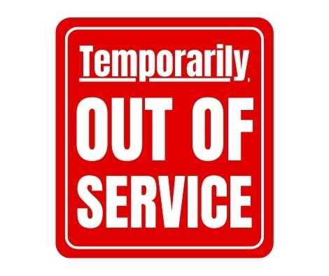 out of service signs printable