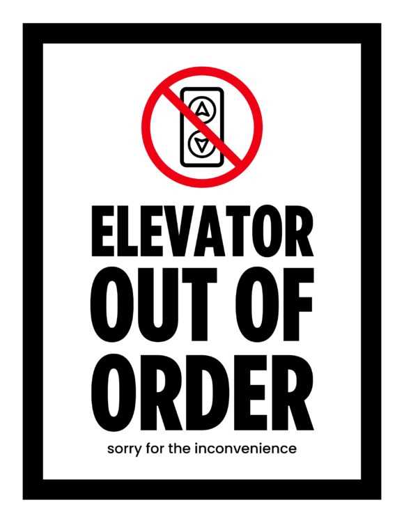 out order sign printable