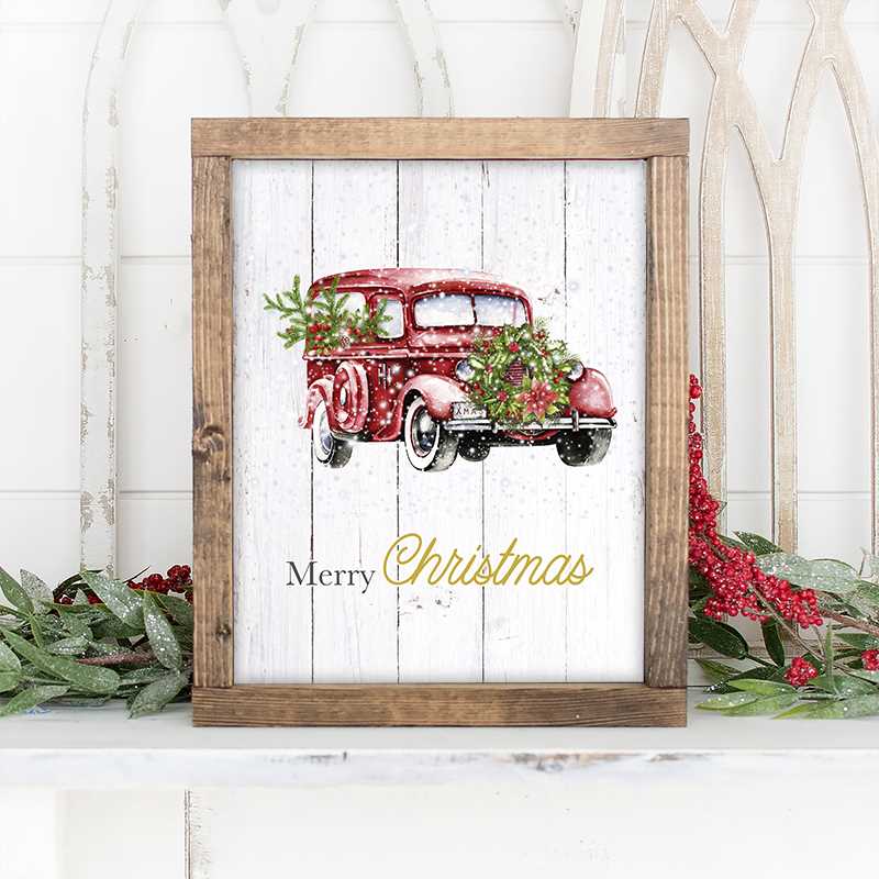 free printable christmas wall art