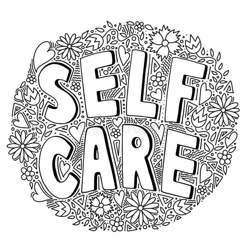 printable mental health coloring pages