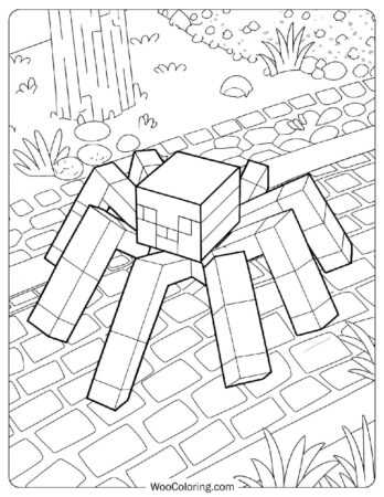 printable minecraft colouring pages
