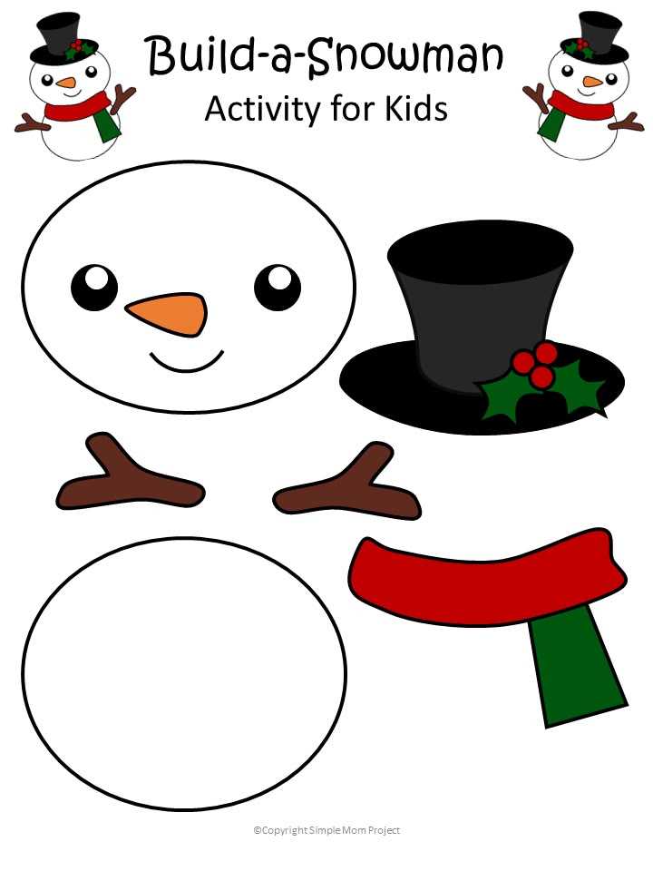 snowman patterns free printable
