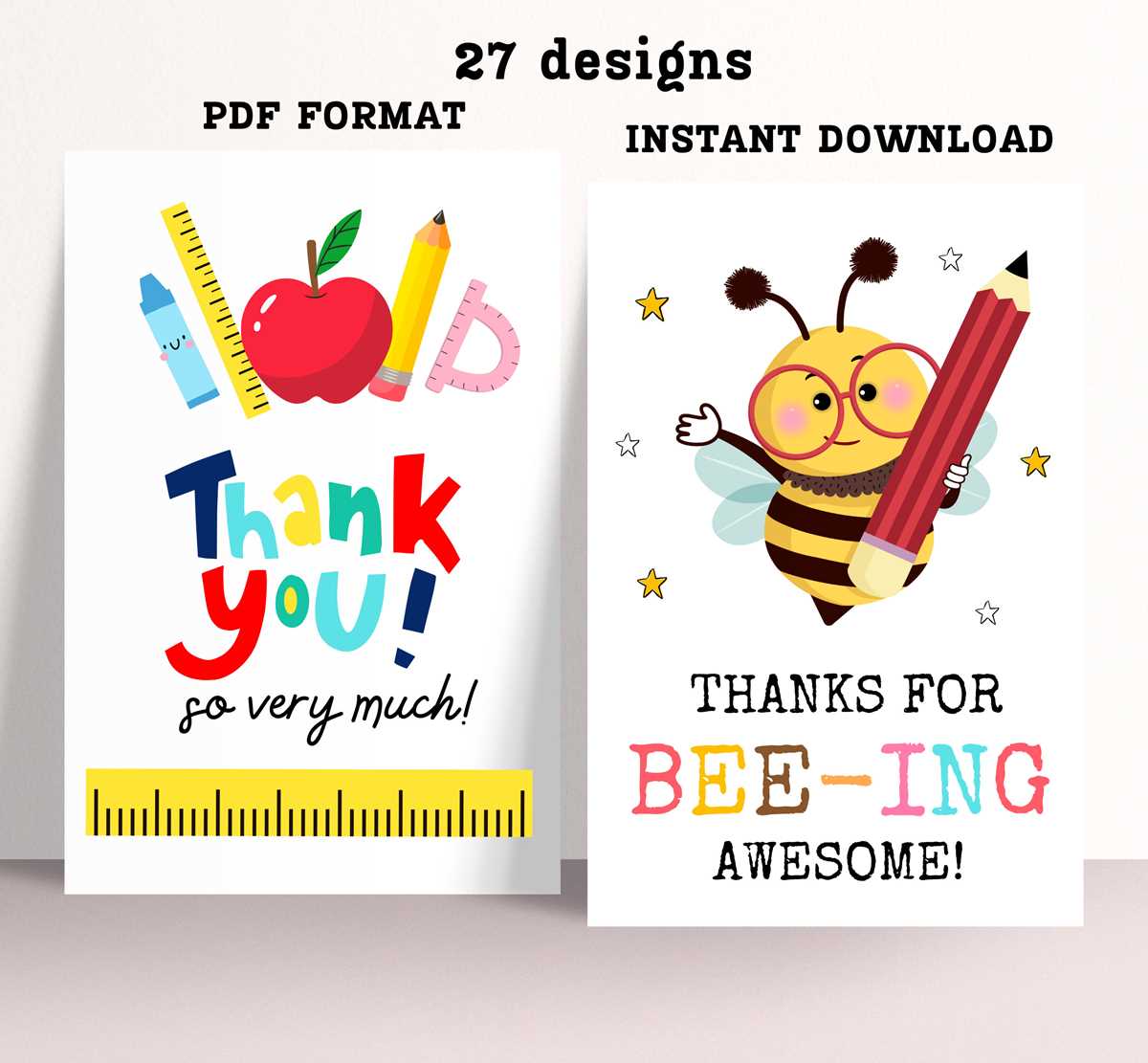 teacher appreciation day cards printable