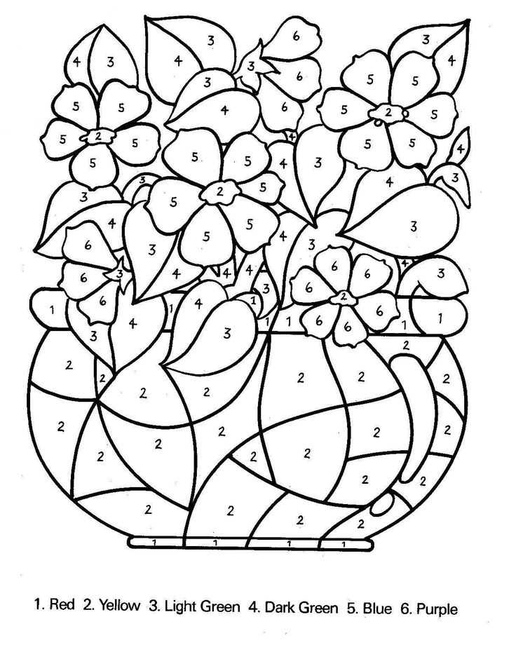paint by numbers printable