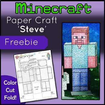 papercraft printable minecraft