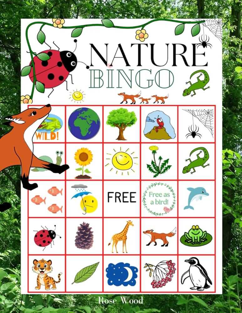 nature bingo printables