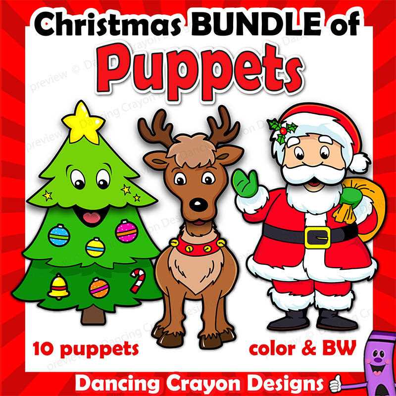 paper bag puppets printable