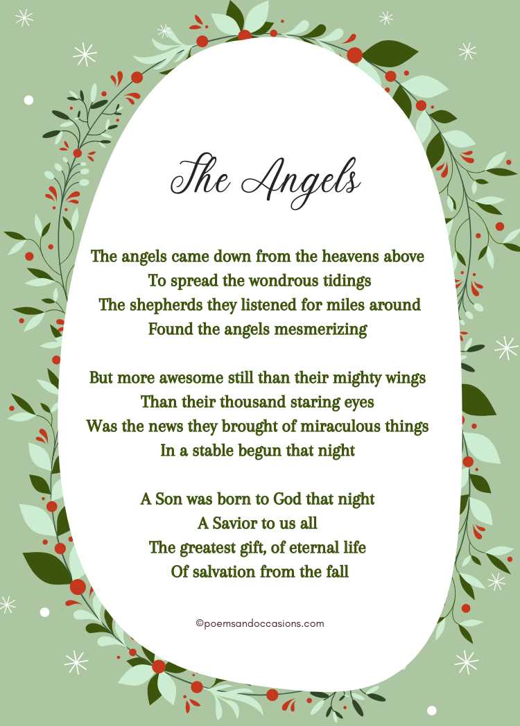 my first christmas in heaven poem free printable
