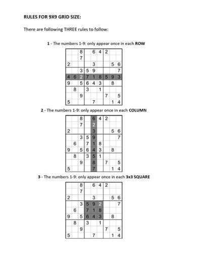large print sudoku printable