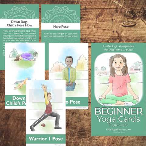 beginner yoga poses printable