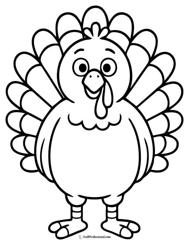 thanksgiving turkey printable