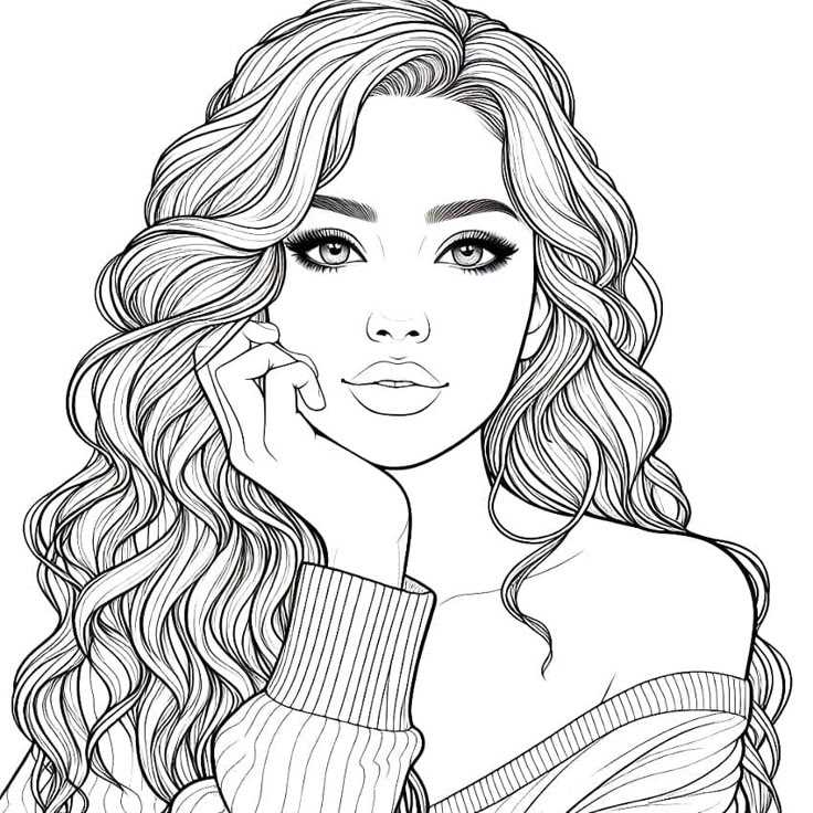 person coloring pages printable