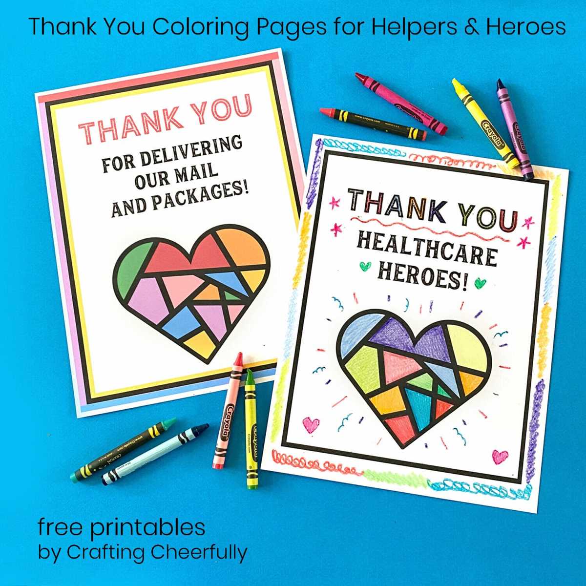 thank you coloring page free printable
