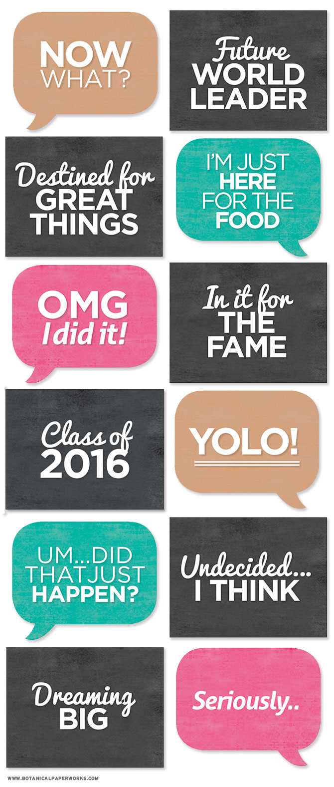 photo booth sign printable