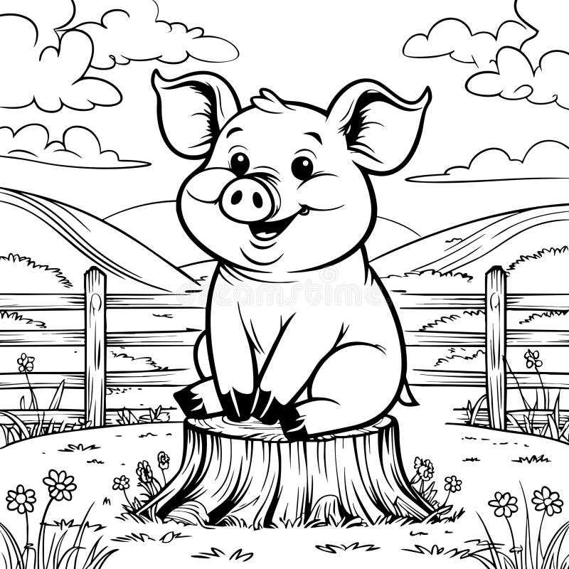 piggy coloring pages printable
