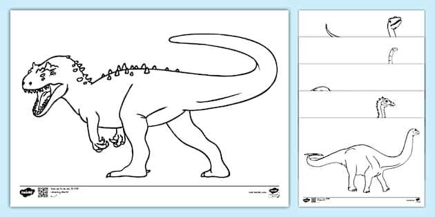 dinosaur colouring sheets printable