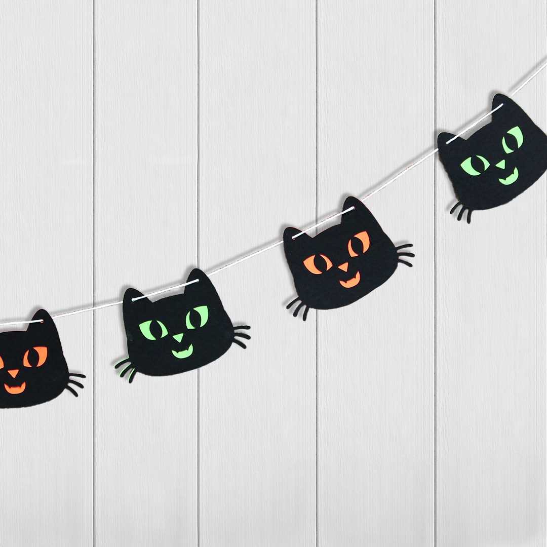 printable black cat template