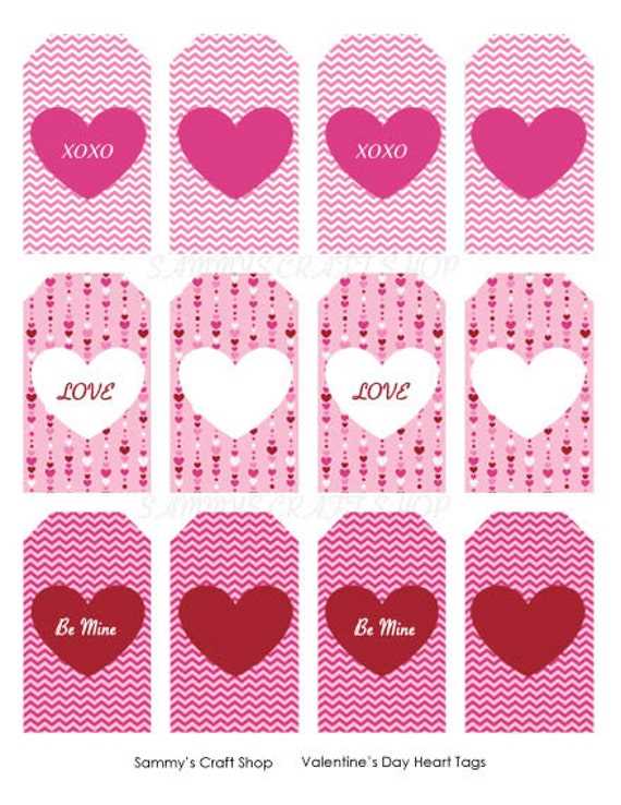 heart valentine printable