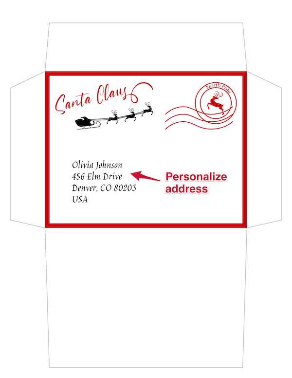 letters to santa printable