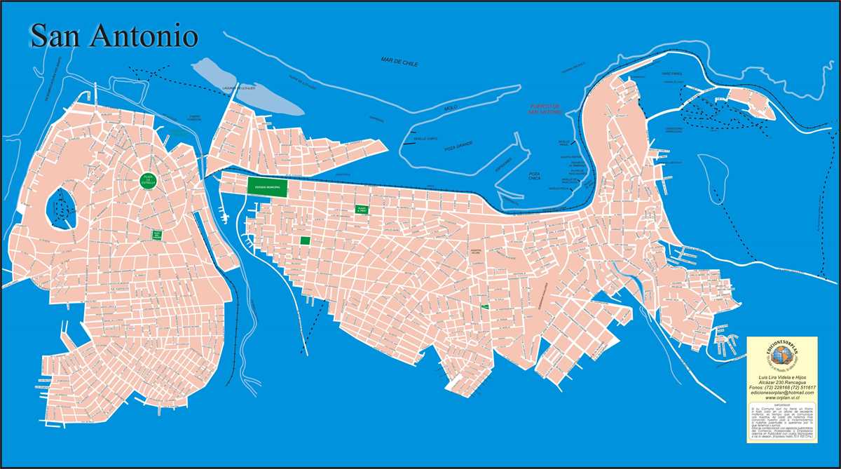 printable map of san antonio texas