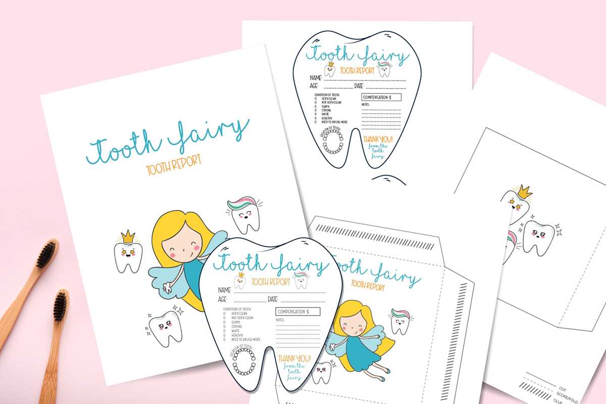 tooth fairy printables