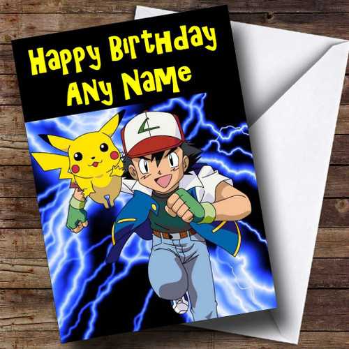 pokemon birthday card printable