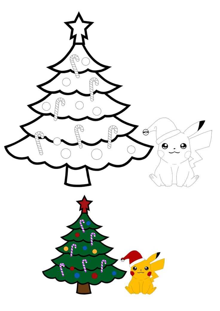 pokemon christmas coloring pages printable