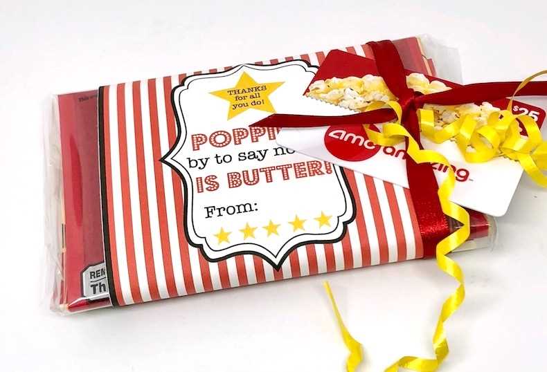 popcorn teacher appreciation free printable