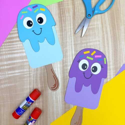 popsicle template printable free
