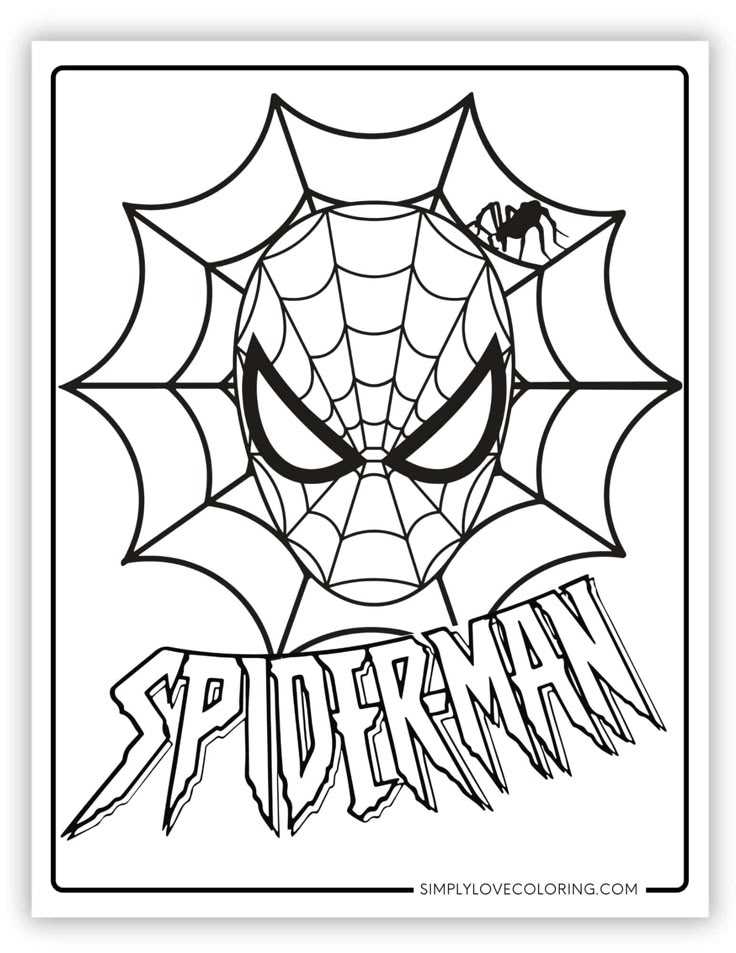 spiderman free printable